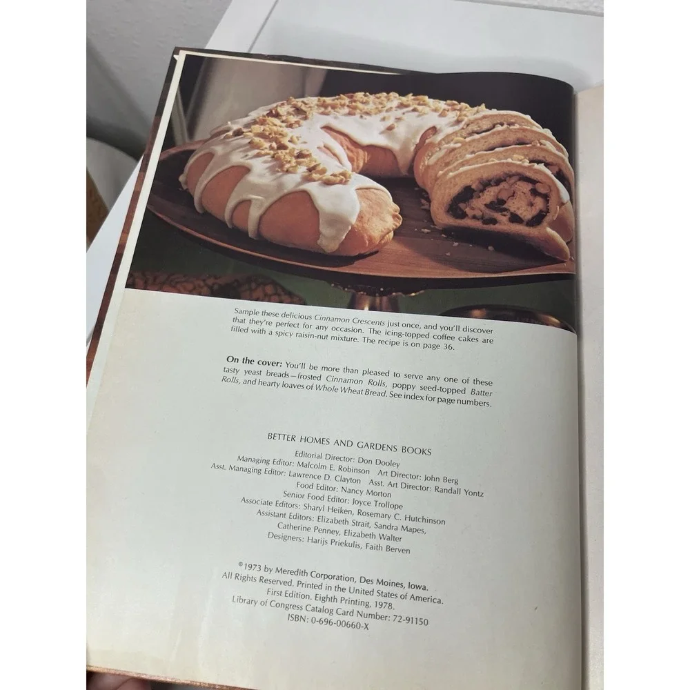 Vintage Better Homes and Gardens: Homemade Bread Cook Book - 1973 Cookbook